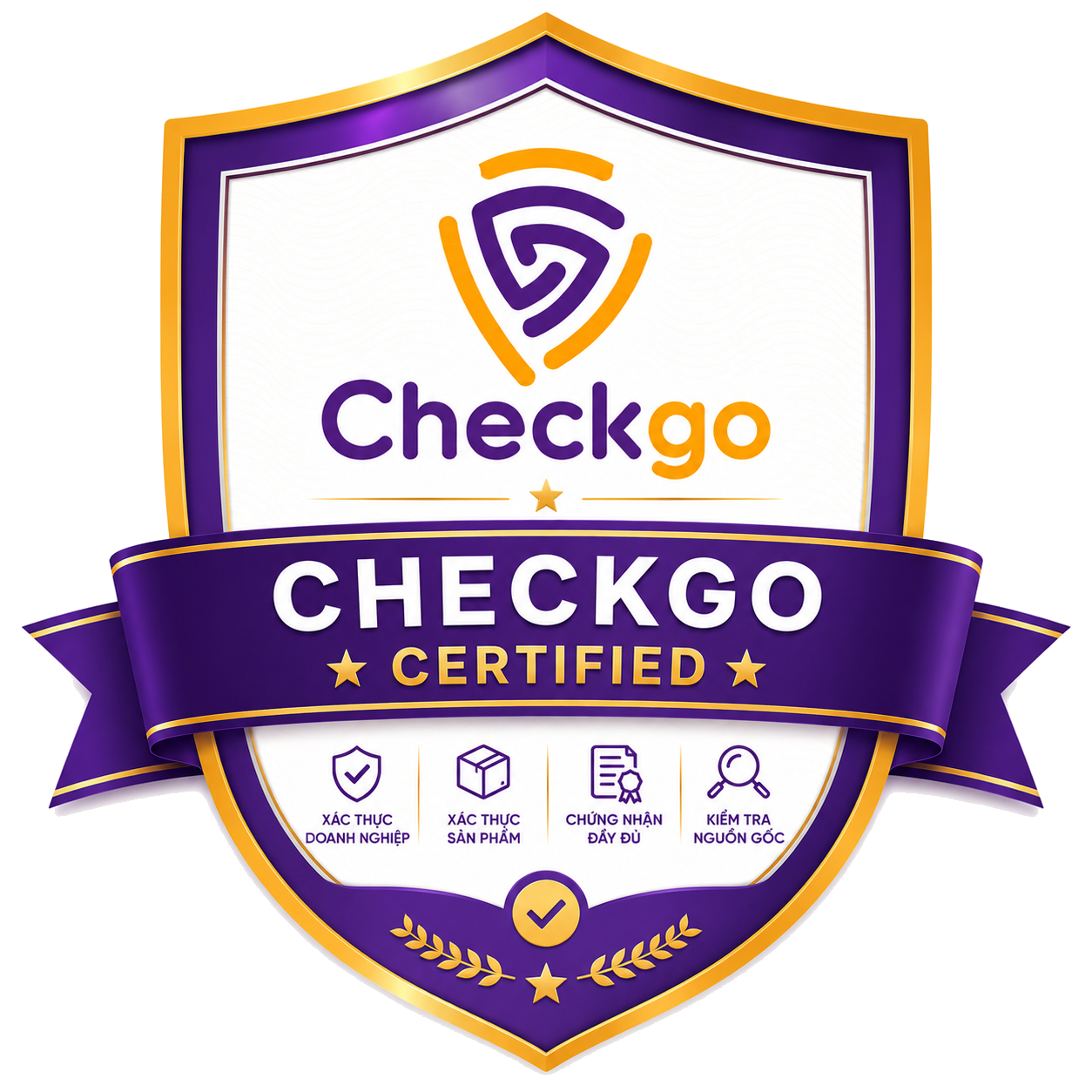 Checkgo Certified — Đã xác thực